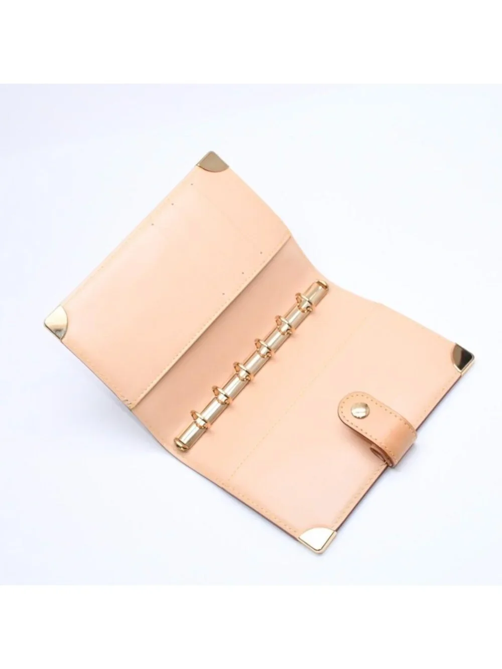 Louis Vuitton Black Multicolor Agenda Cover PM Gold